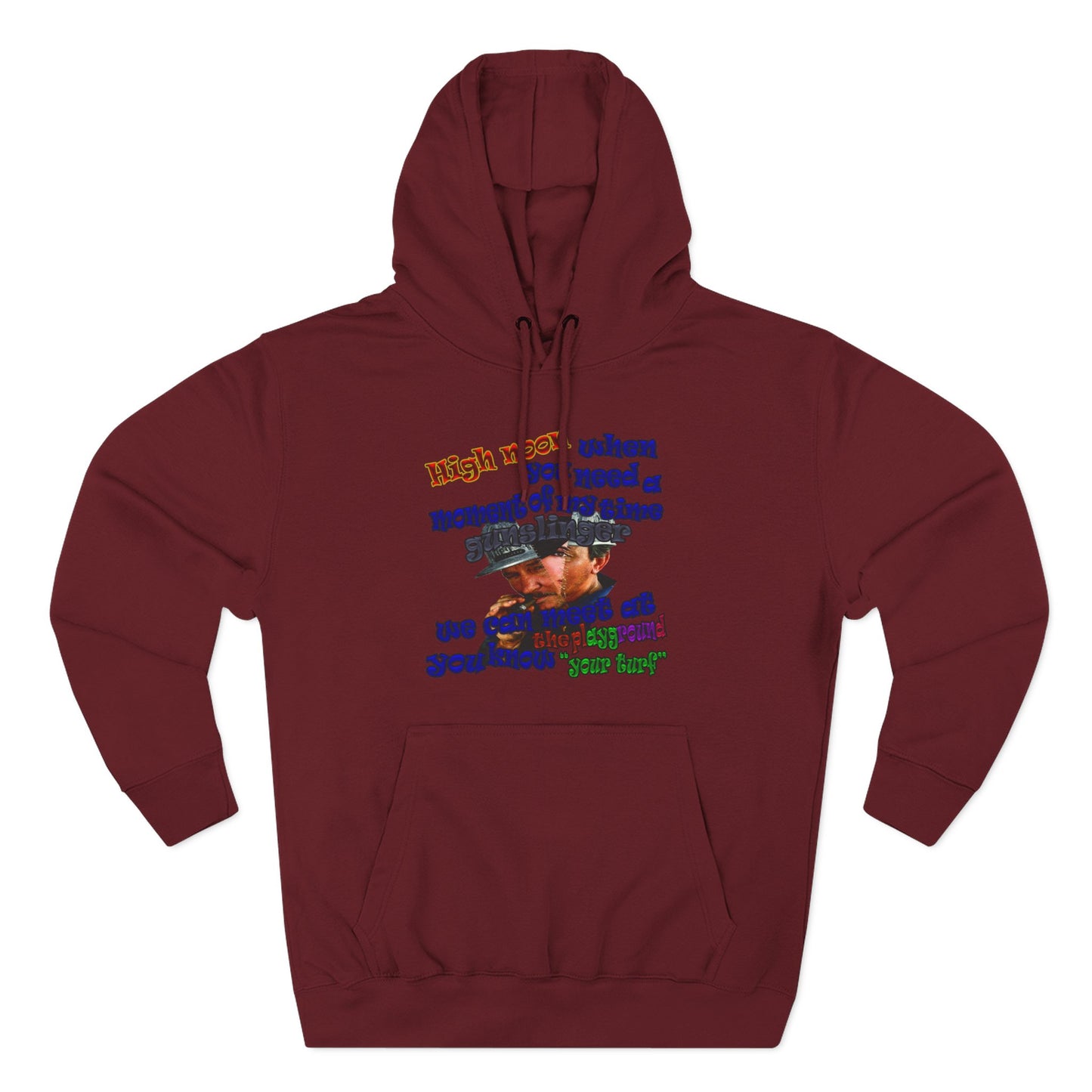 high noon - Three-Panel Fleece Hoodie
