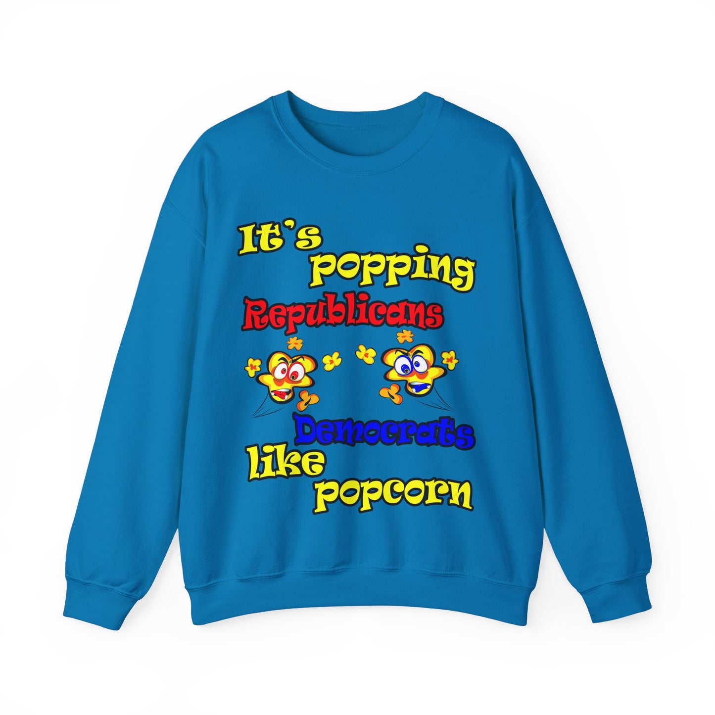 popping like popcorn - Unisex Heavy Blend™ Crewneck Sweatshirt