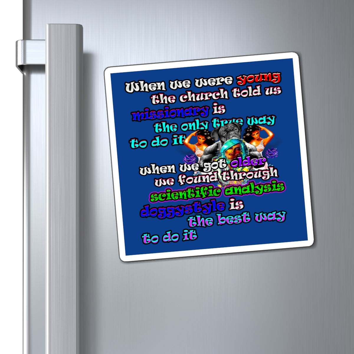 doggystyle - Magnets - (dark blue)