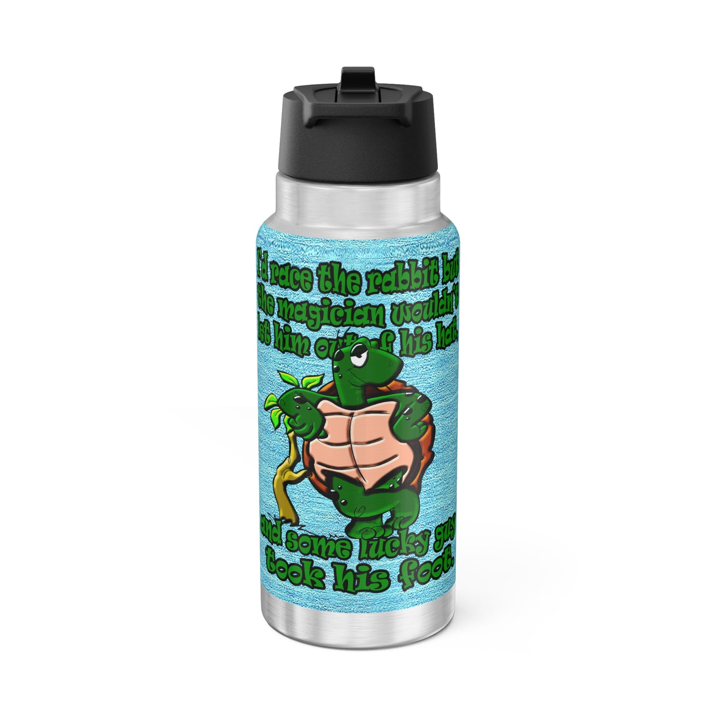 turtle race - Gator Tumbler, 32oz (faded blue)