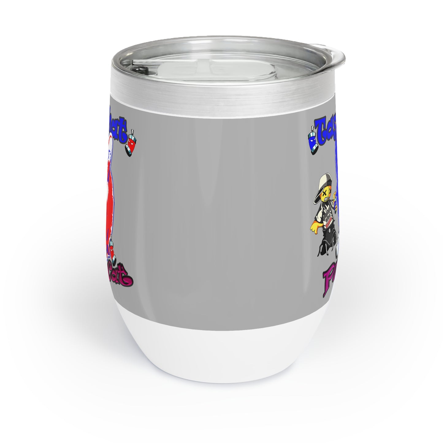 tag that - Chill Wine Tumbler (light grey)