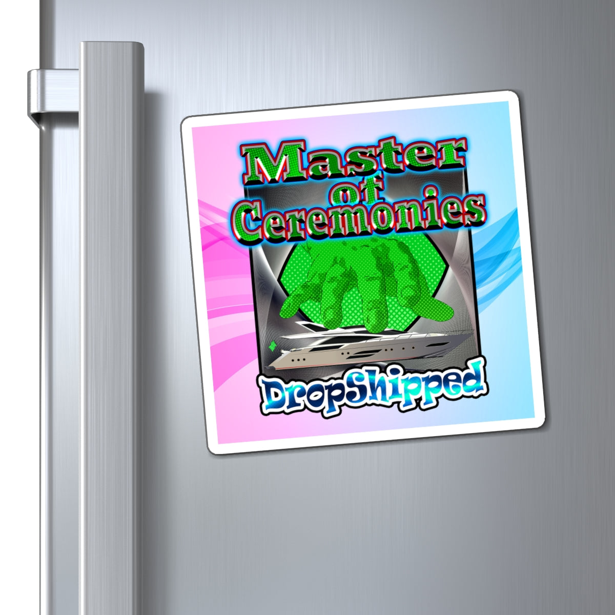 logo - Magnets - (light blue-pink wave)