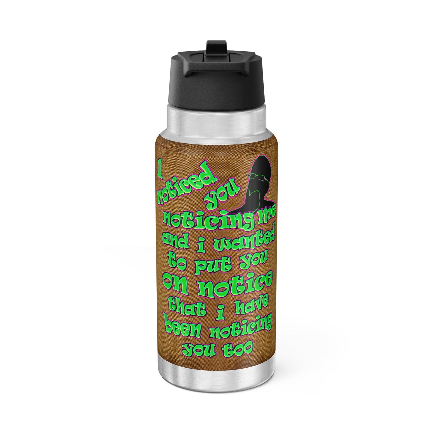 noticed you noticing - Gator Tumbler, 32oz (brown papyrus)