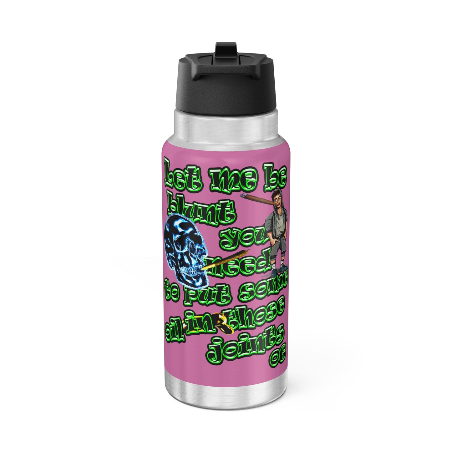 og - Gator Tumbler, 32oz (light pink)