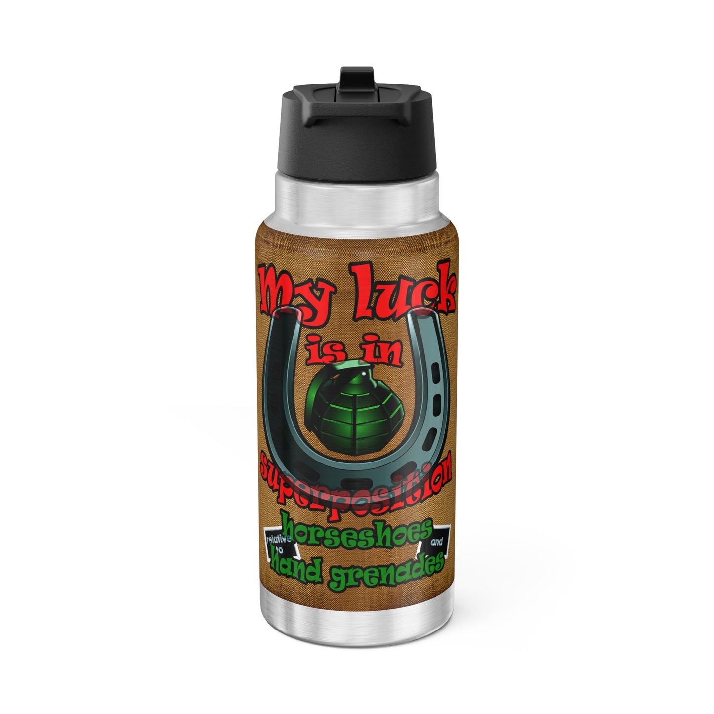 my luck - Gator Tumbler, 32oz (brown papyrus)