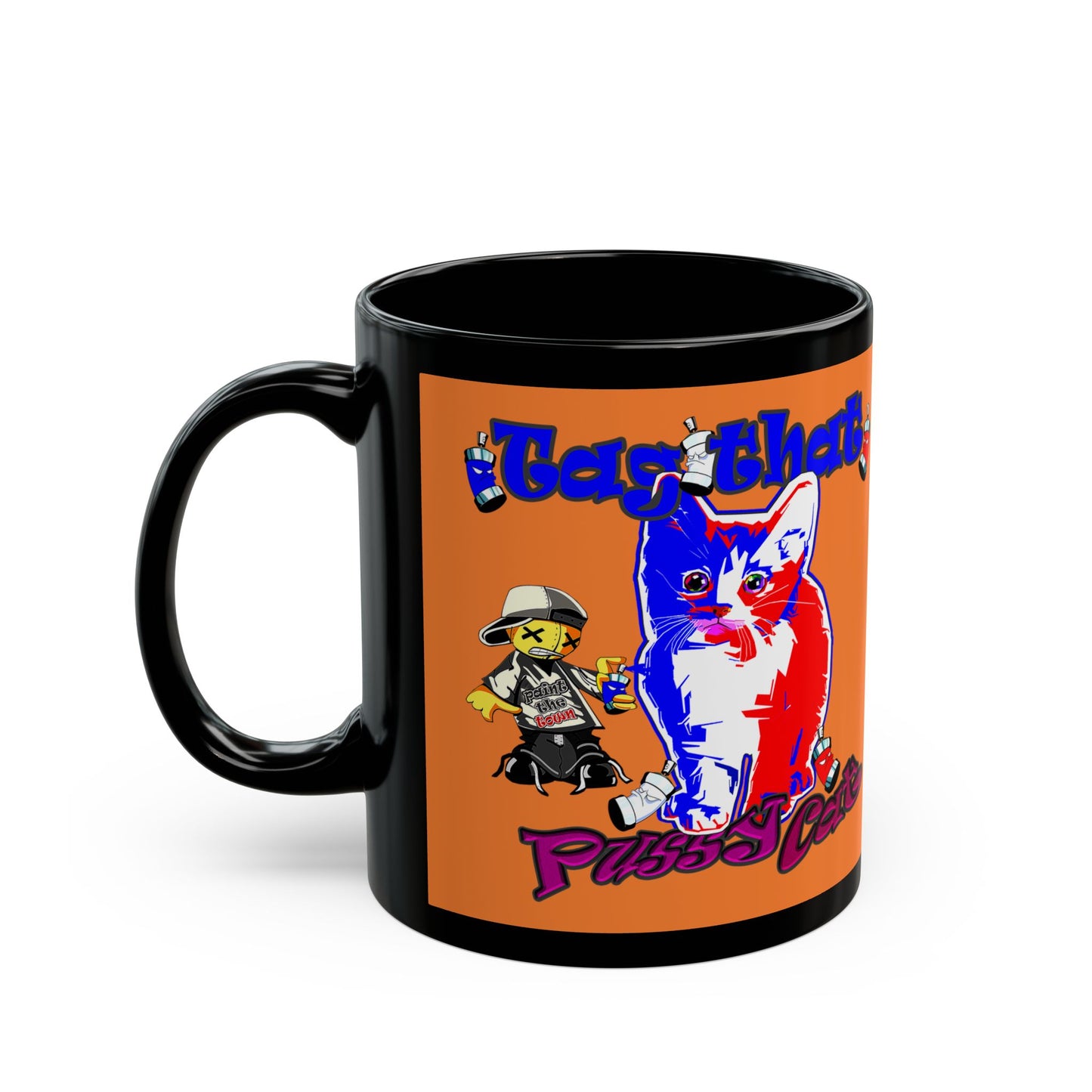 tag that - Black Mug (crusta)
