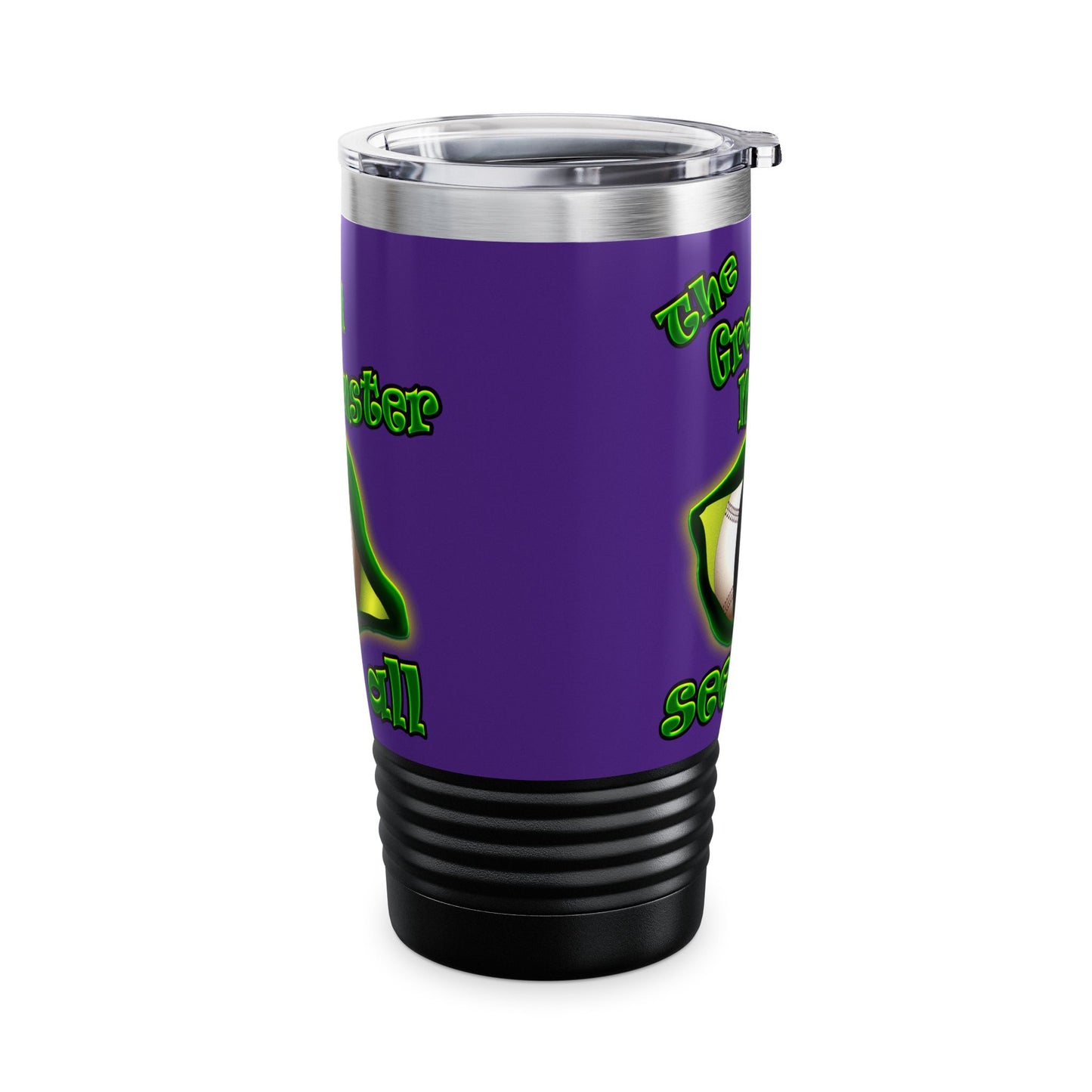 green monster - Ringneck Tumbler, 20oz (purple)