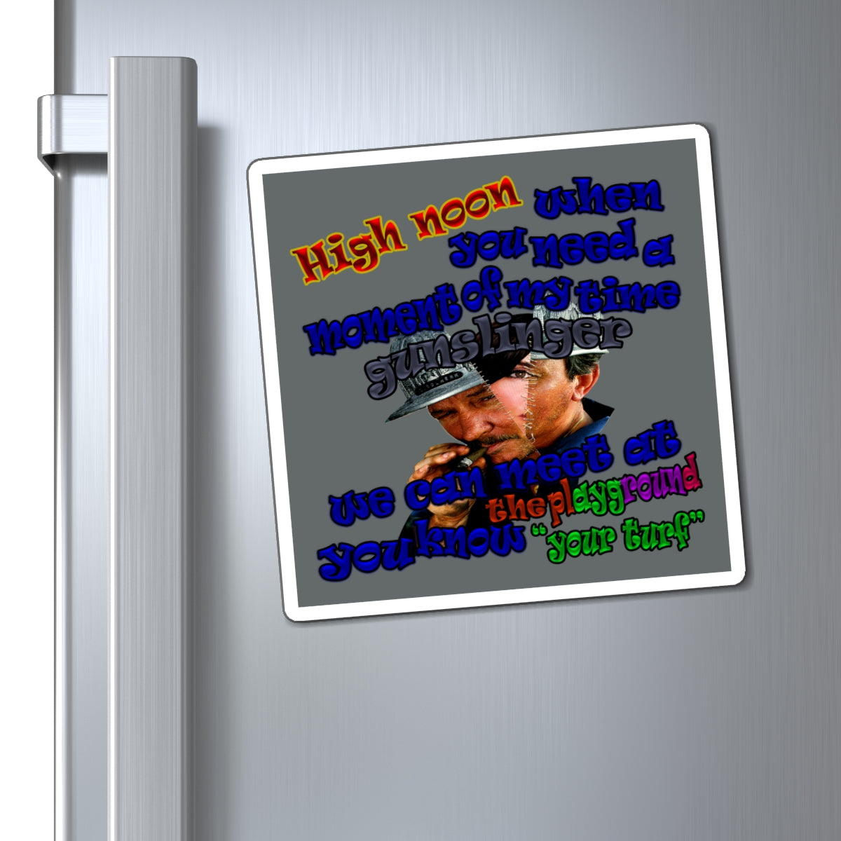 high noon - Magnets - (dark grey)