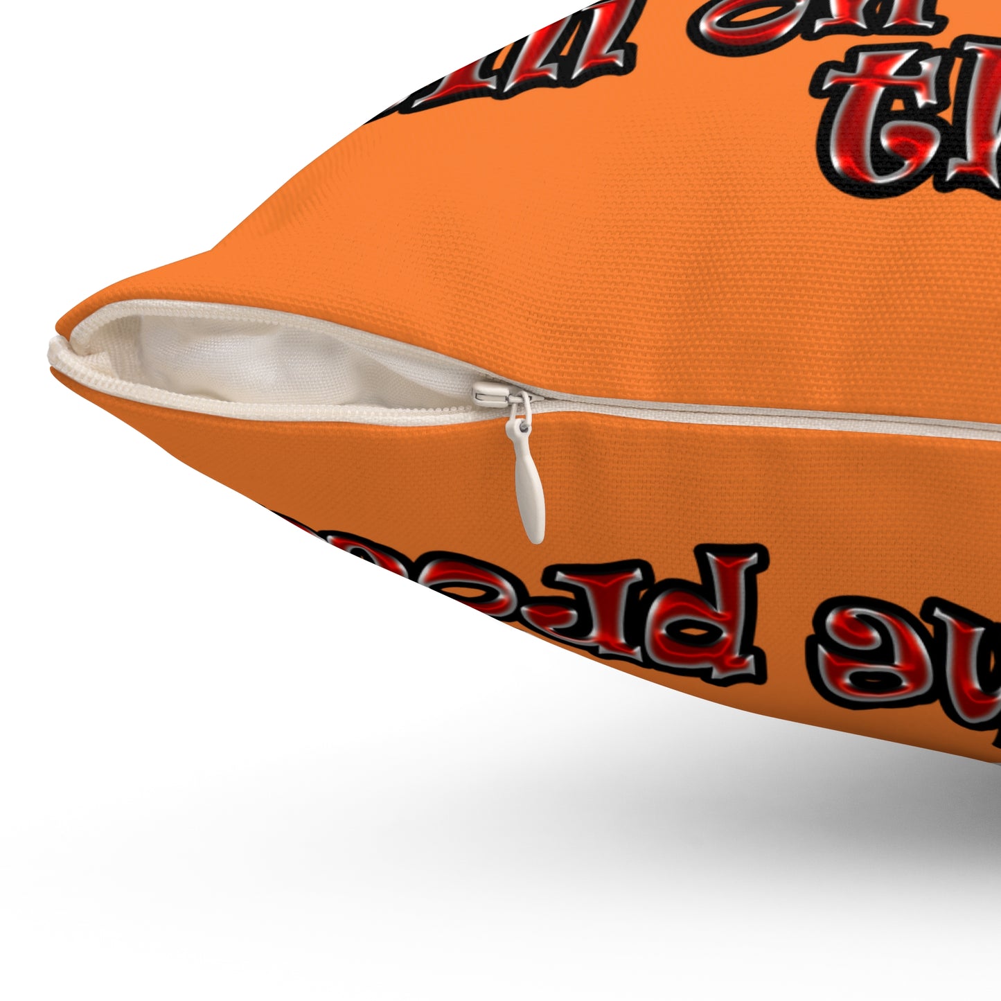 schrodinger's cat - Spun Polyester Square Pillow - (crusta)