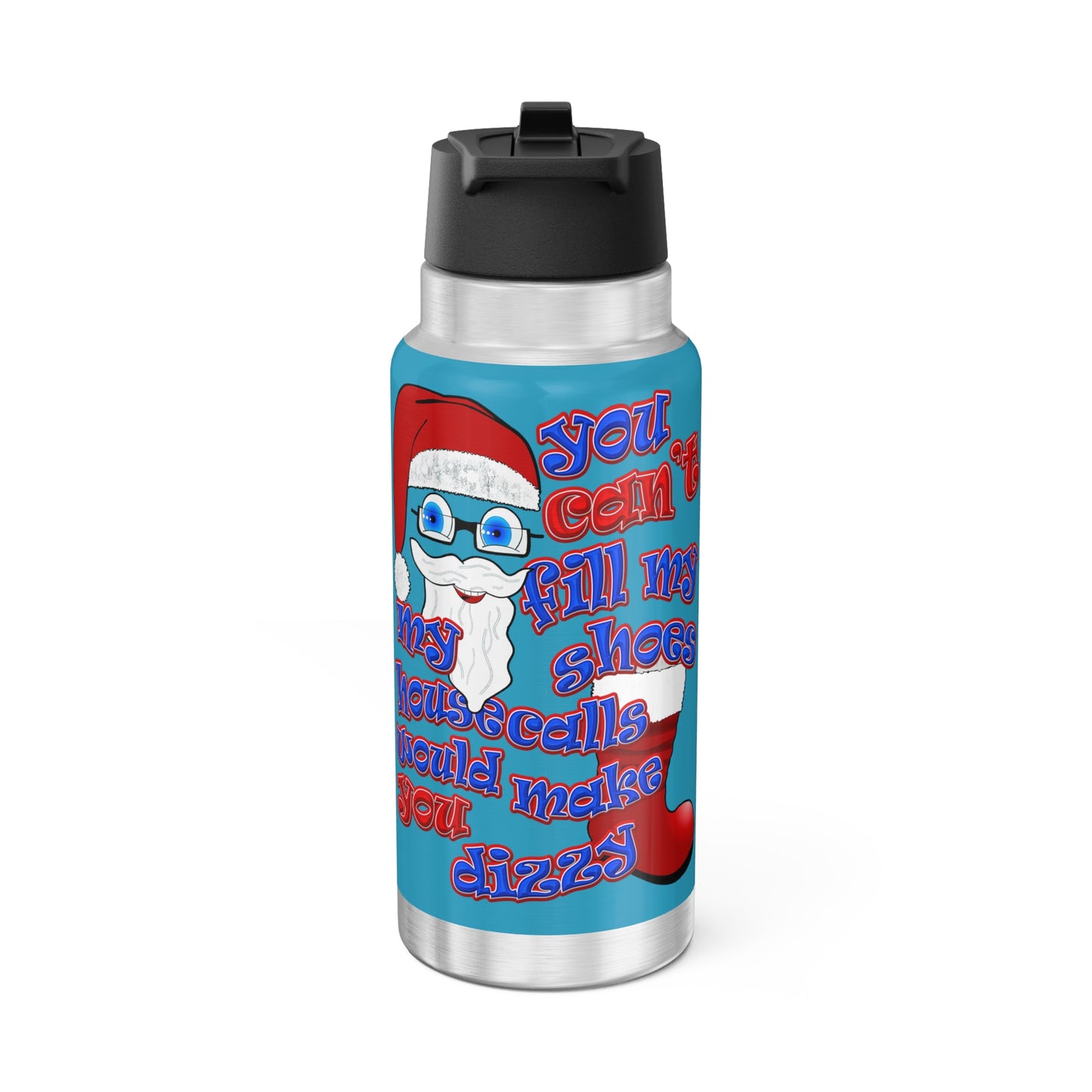 santa's shoes - Gator Tumbler, 32oz (turquoise)