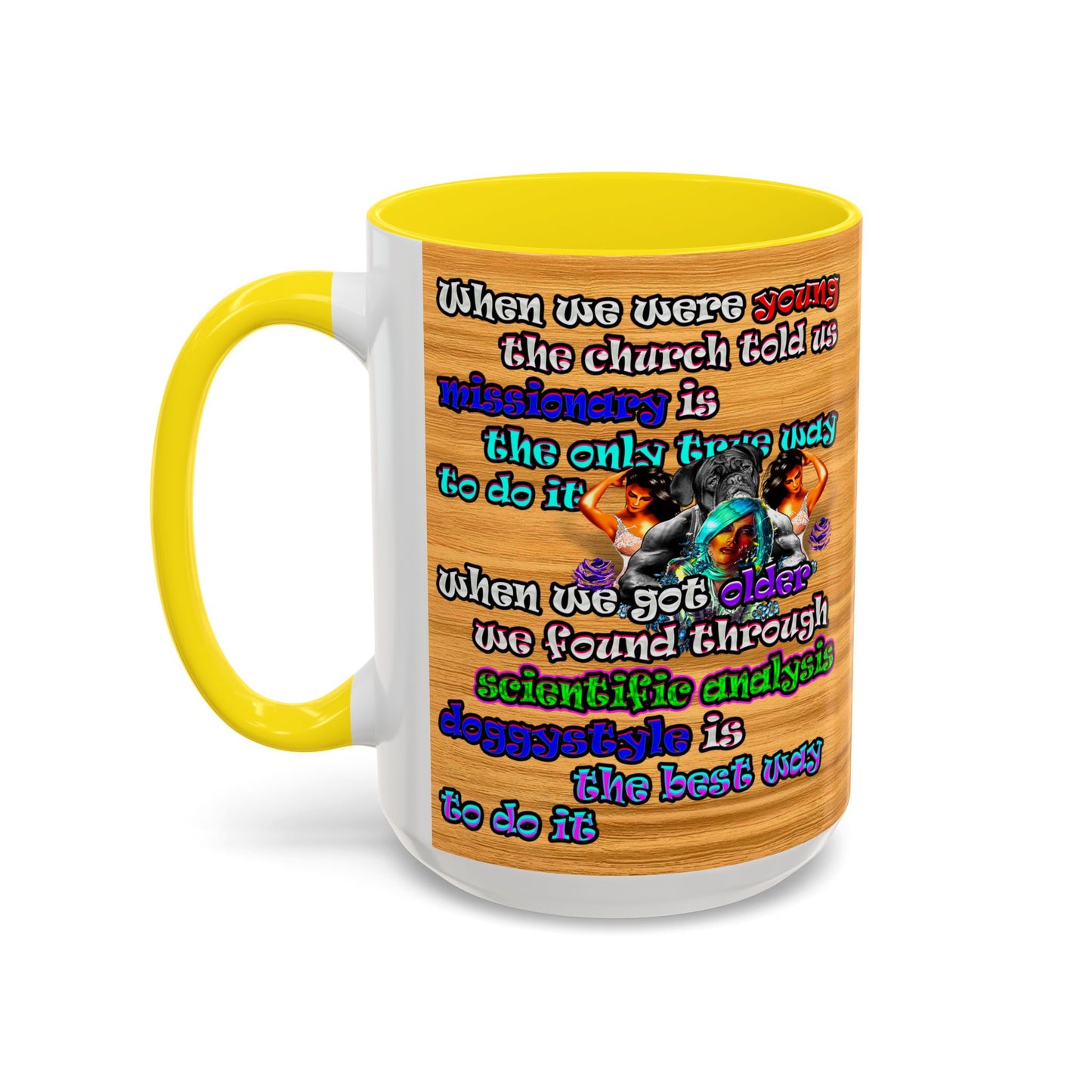 doggystyle - Accent Mug (butterscotch wood finish)