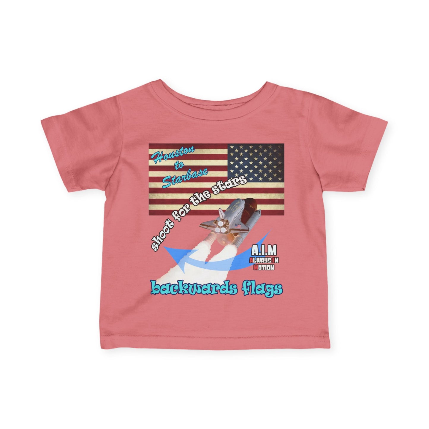 shoot for the stars - Infant Fine Jersey Tee