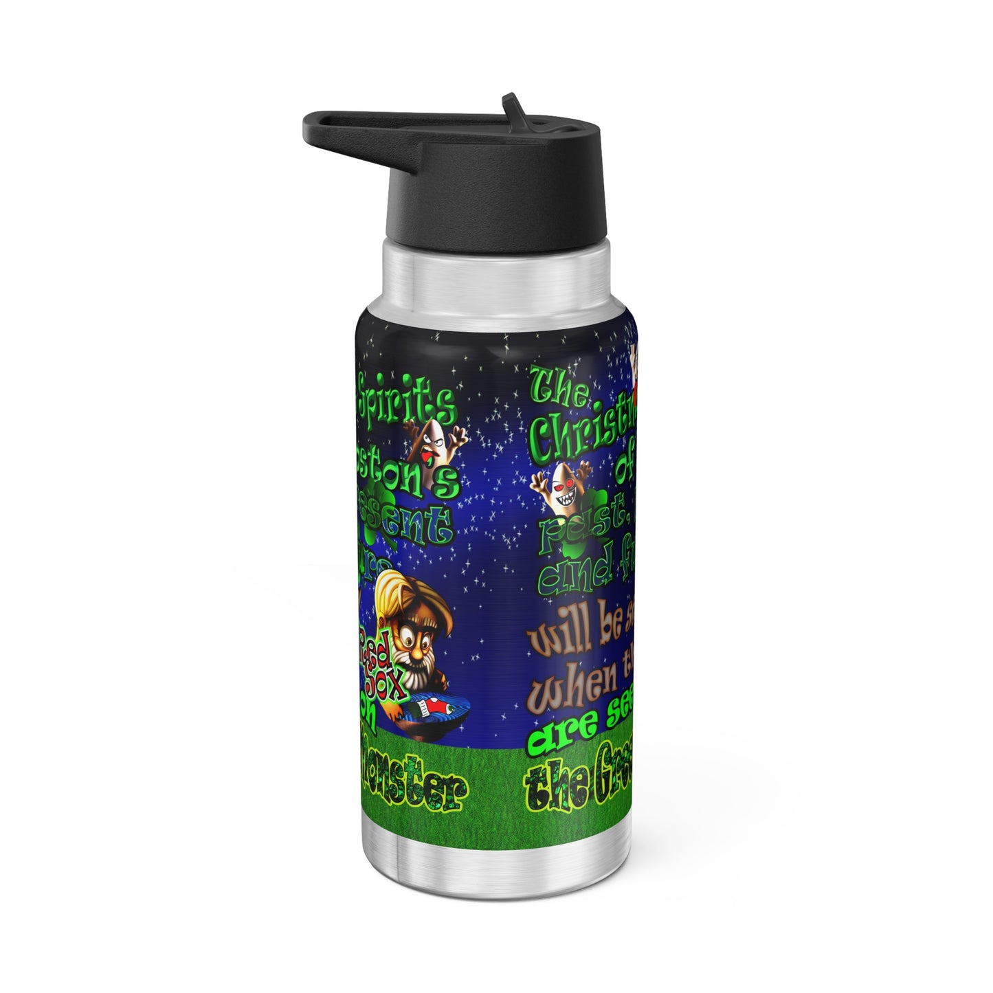 christmas spirits of boston - Gator Tumbler, 32oz ('snoops' background)