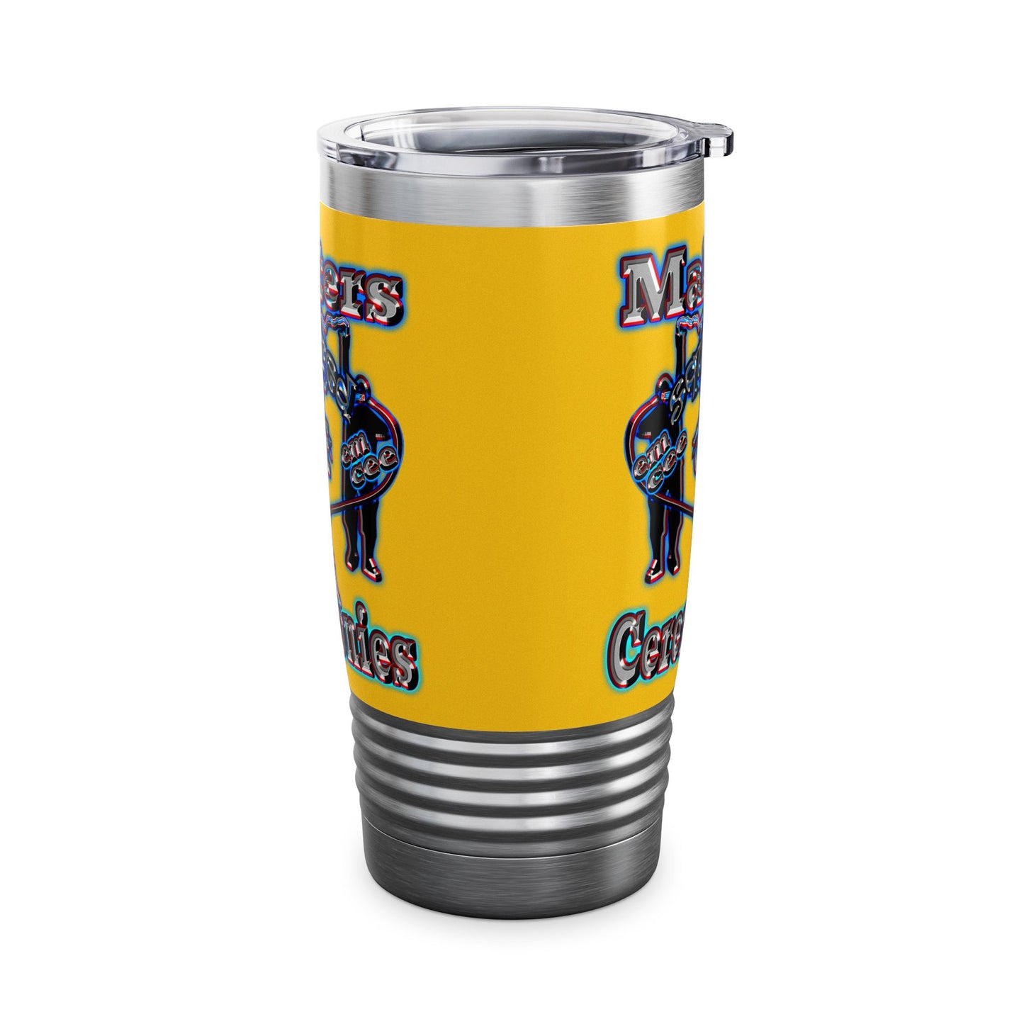 em cee squared - Ringneck Tumbler, 20oz (yellow)