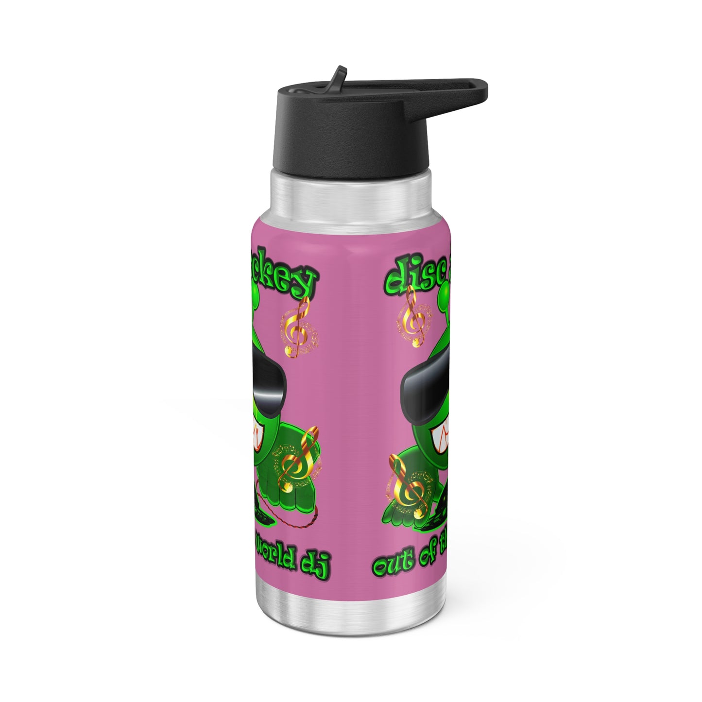 disc jockey - Gator Tumbler, 32oz (light pink)