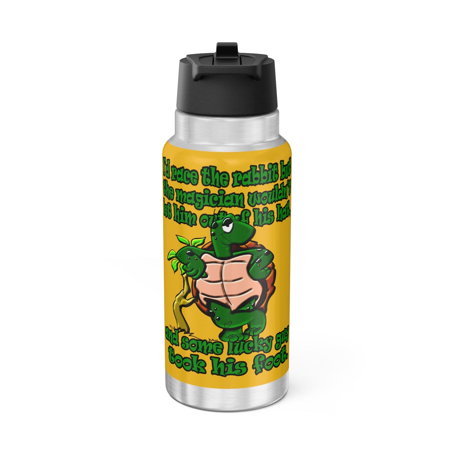 turtle race - Gator Tumbler, 32oz (yellow)