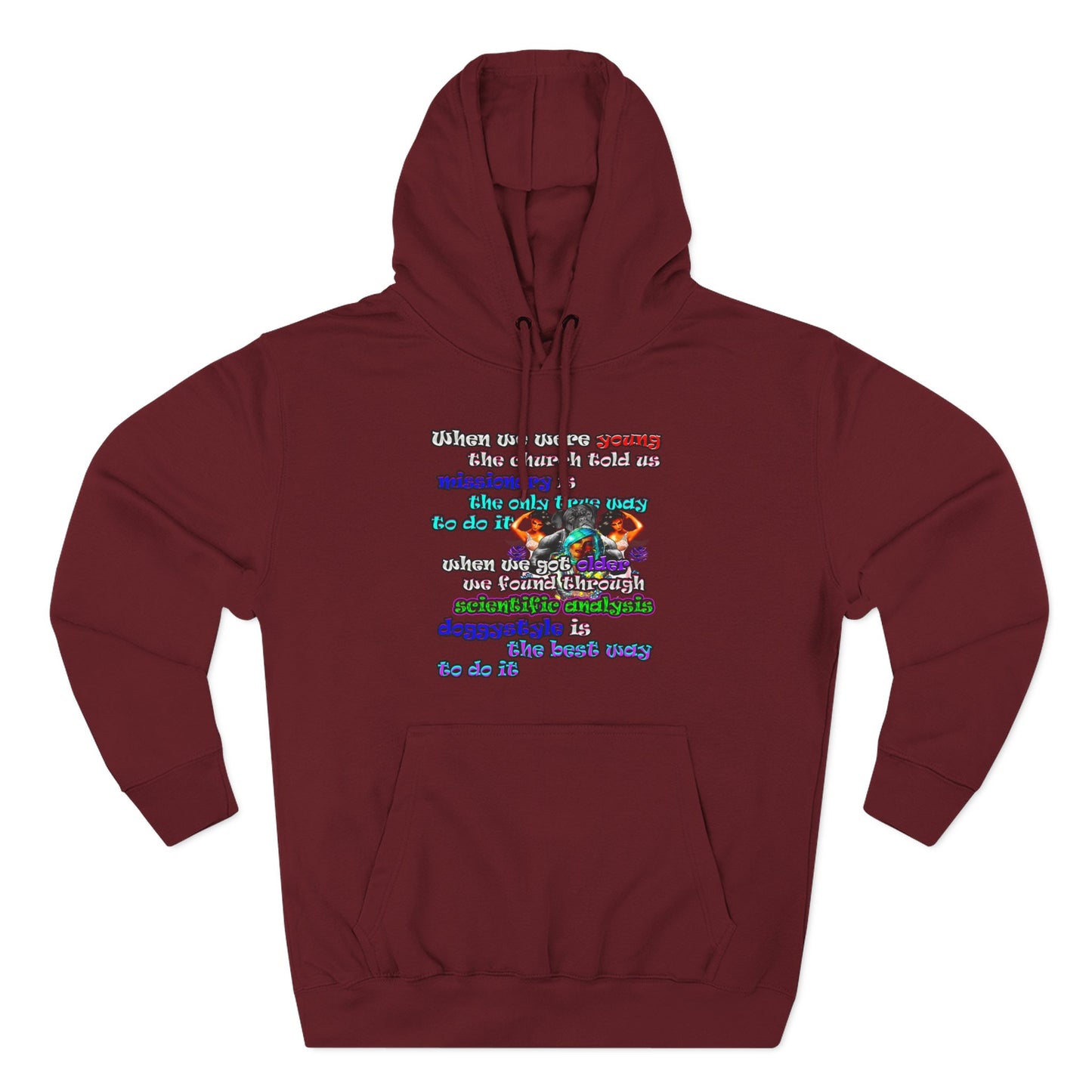doggystyle - Three-Panel Fleece Hoodie