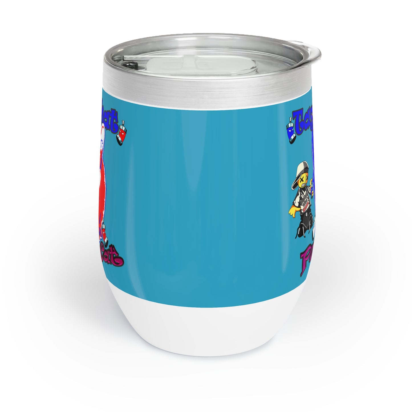 tag that - Chill Wine Tumbler (turquoise)