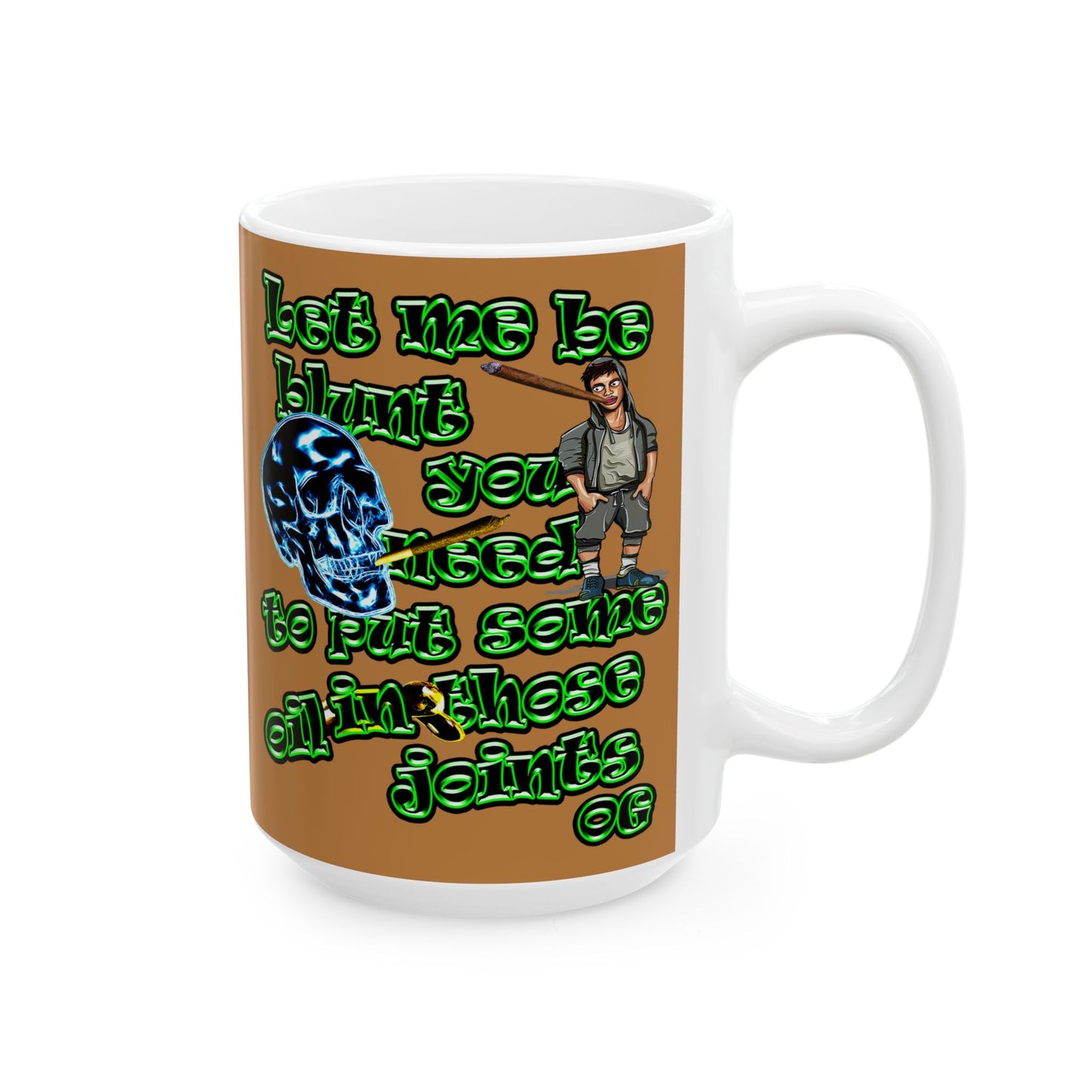 og - White Mug (light brown)