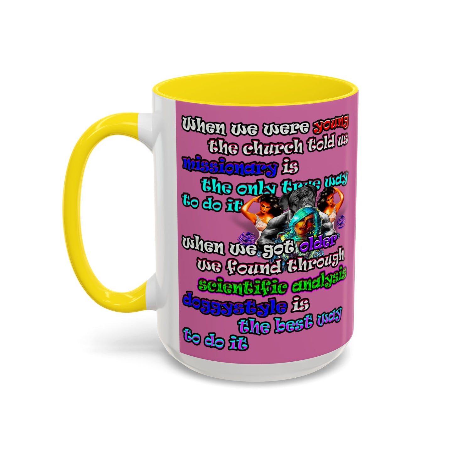 doggystyle - Accent Mug (light pink)