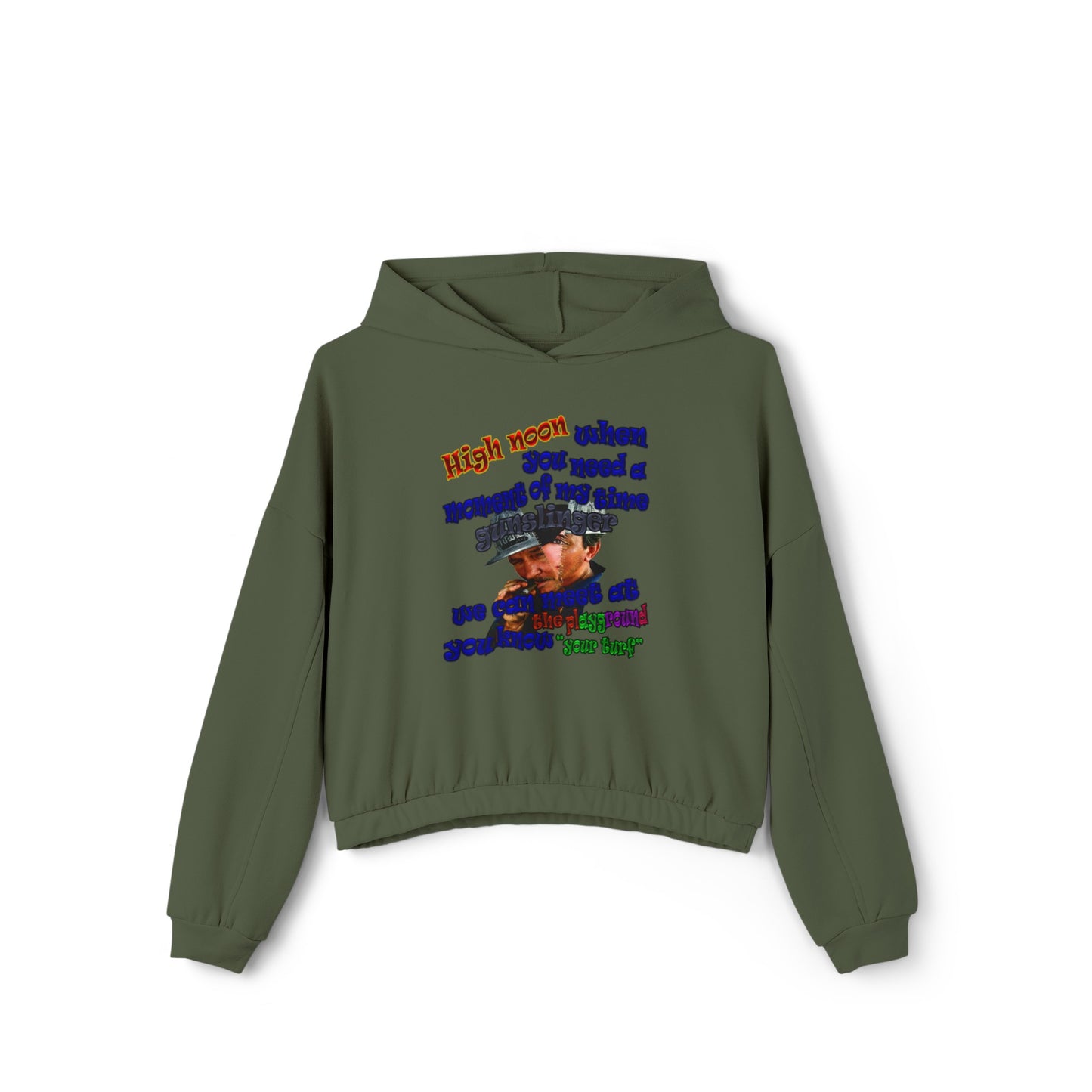 high noon - Women's Cinched Bottom Hoodie