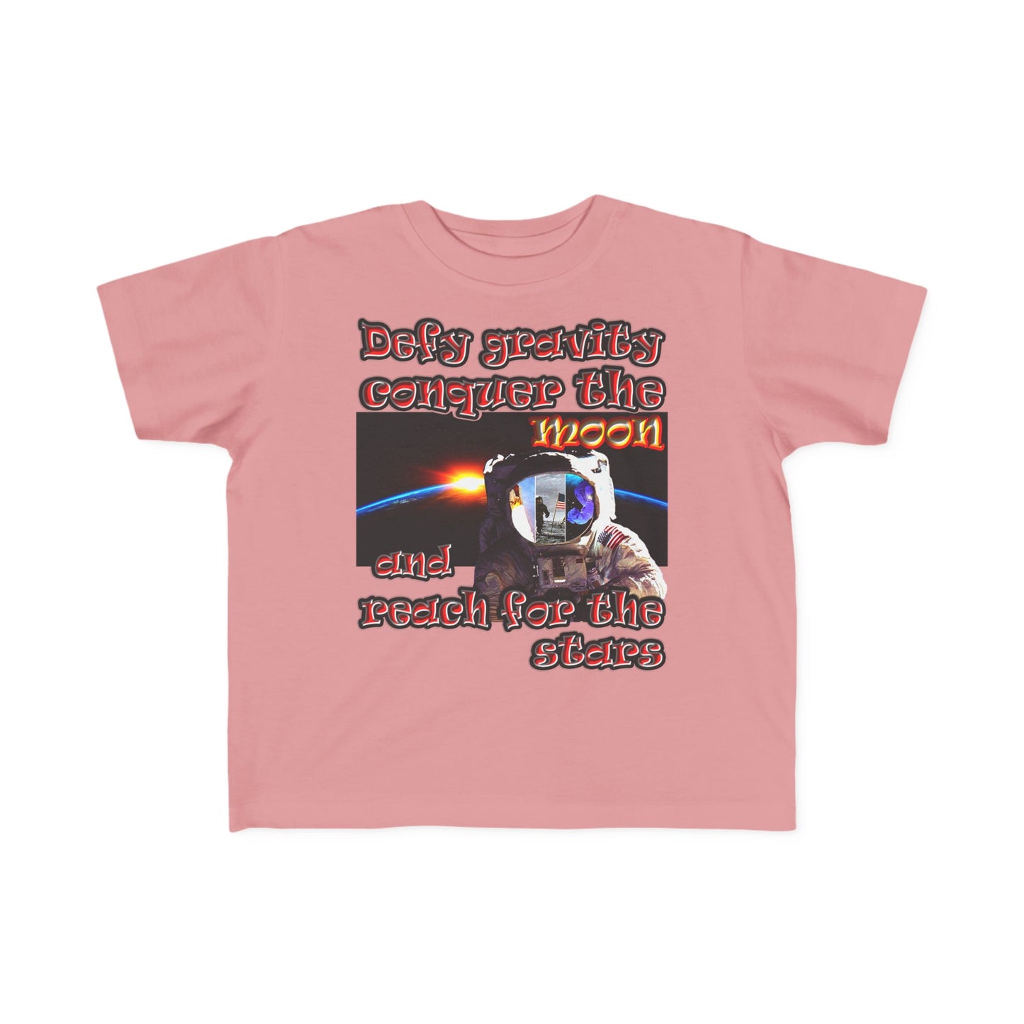 defy conquer reach - Toddler's Fine Jersey Tee
