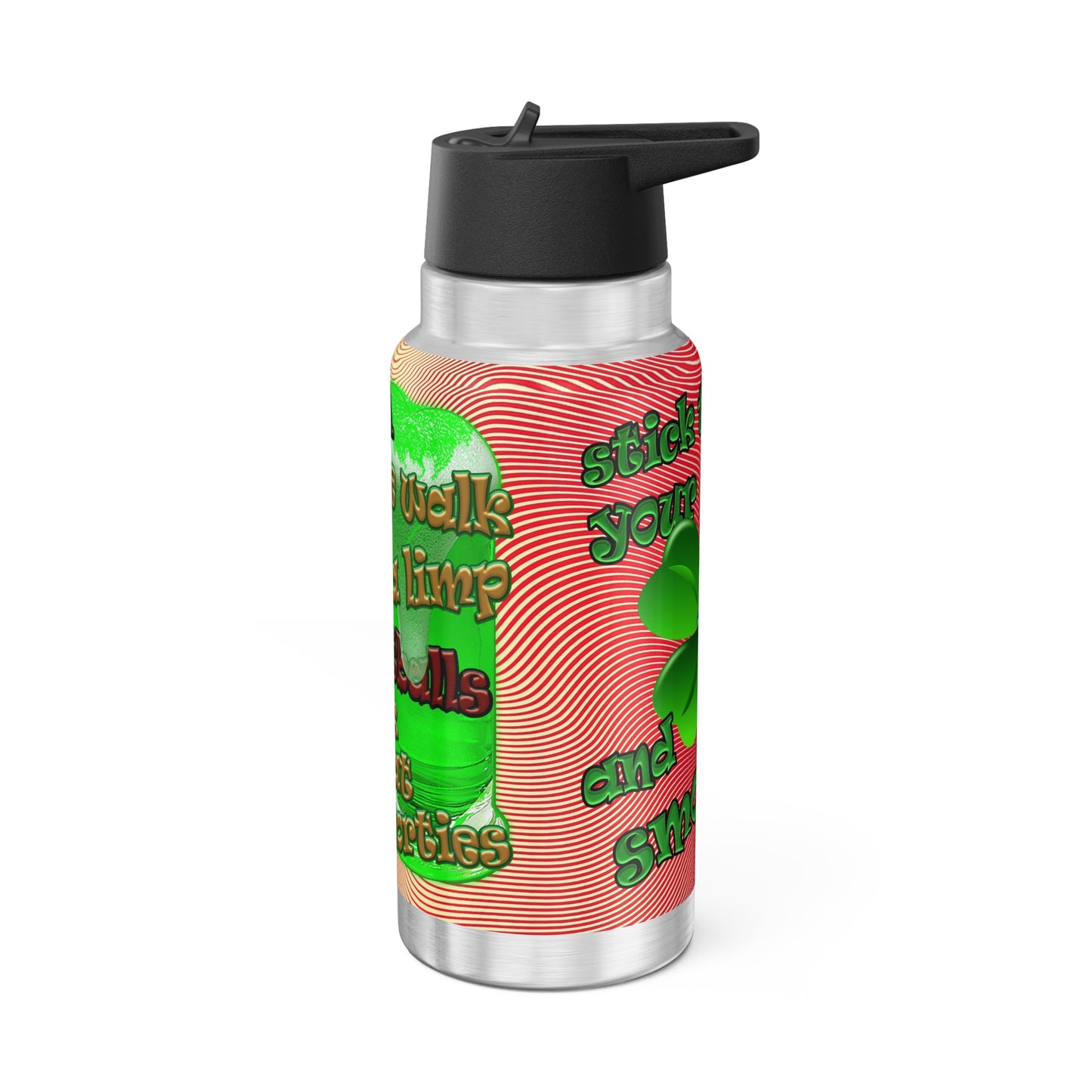 celtics logo - Gator Tumbler, 32oz (yellow-orange wave)
