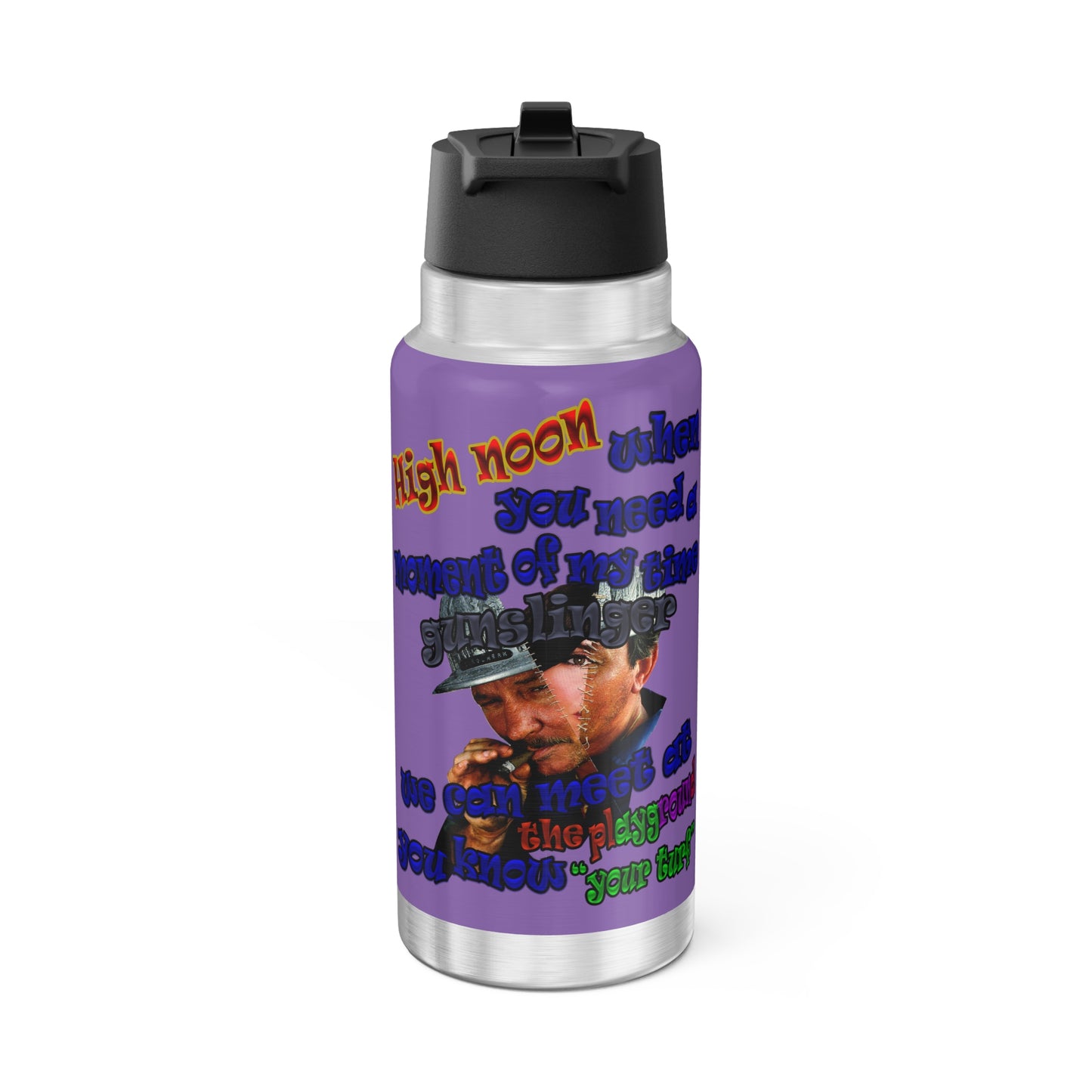 high noon - Gator Tumbler, 32oz (light purple)