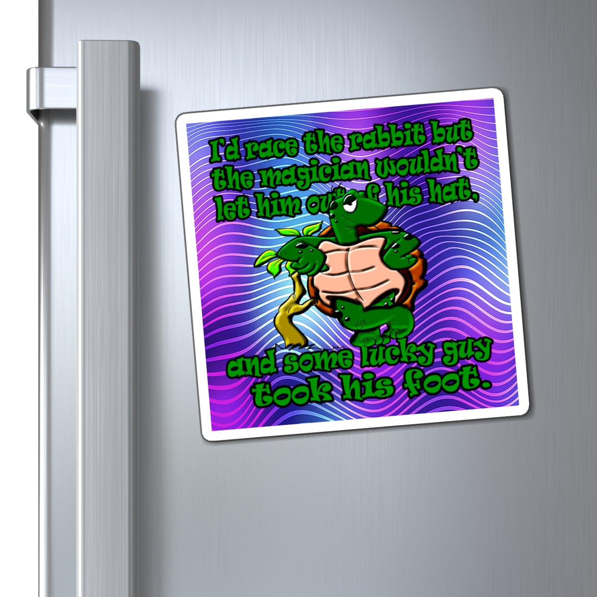turtle race - Magnets - (purple wave)