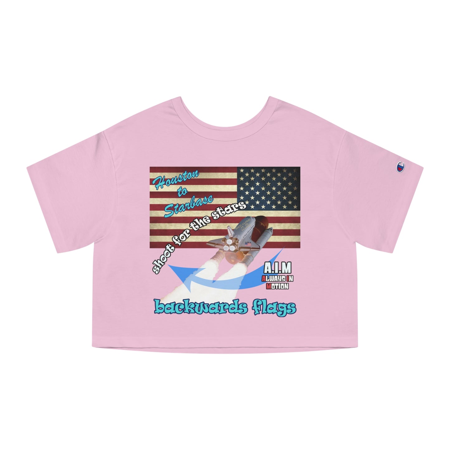 shoot for the stars - Champion Women's Heritage Cropped T-Shirt