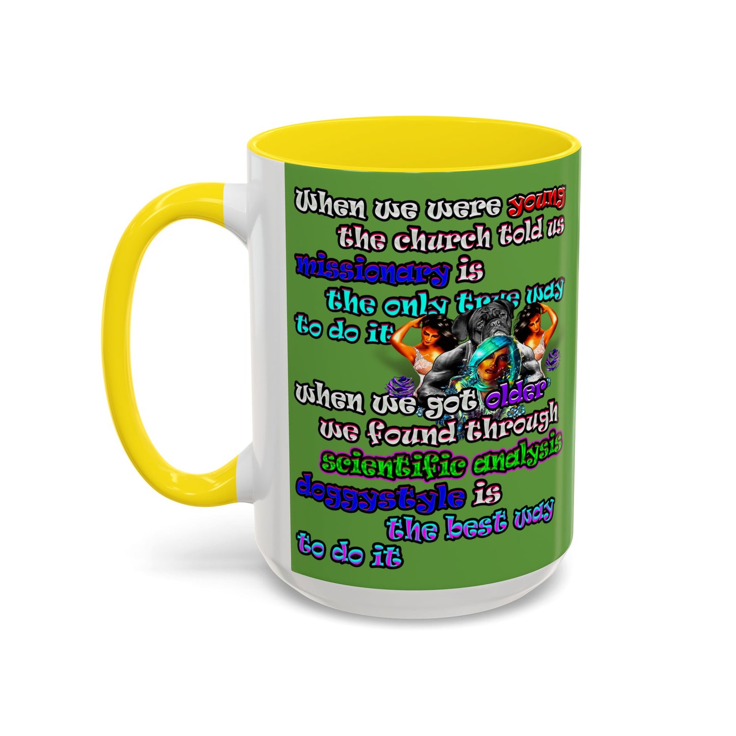 doggystyle - Accent Mug (green)