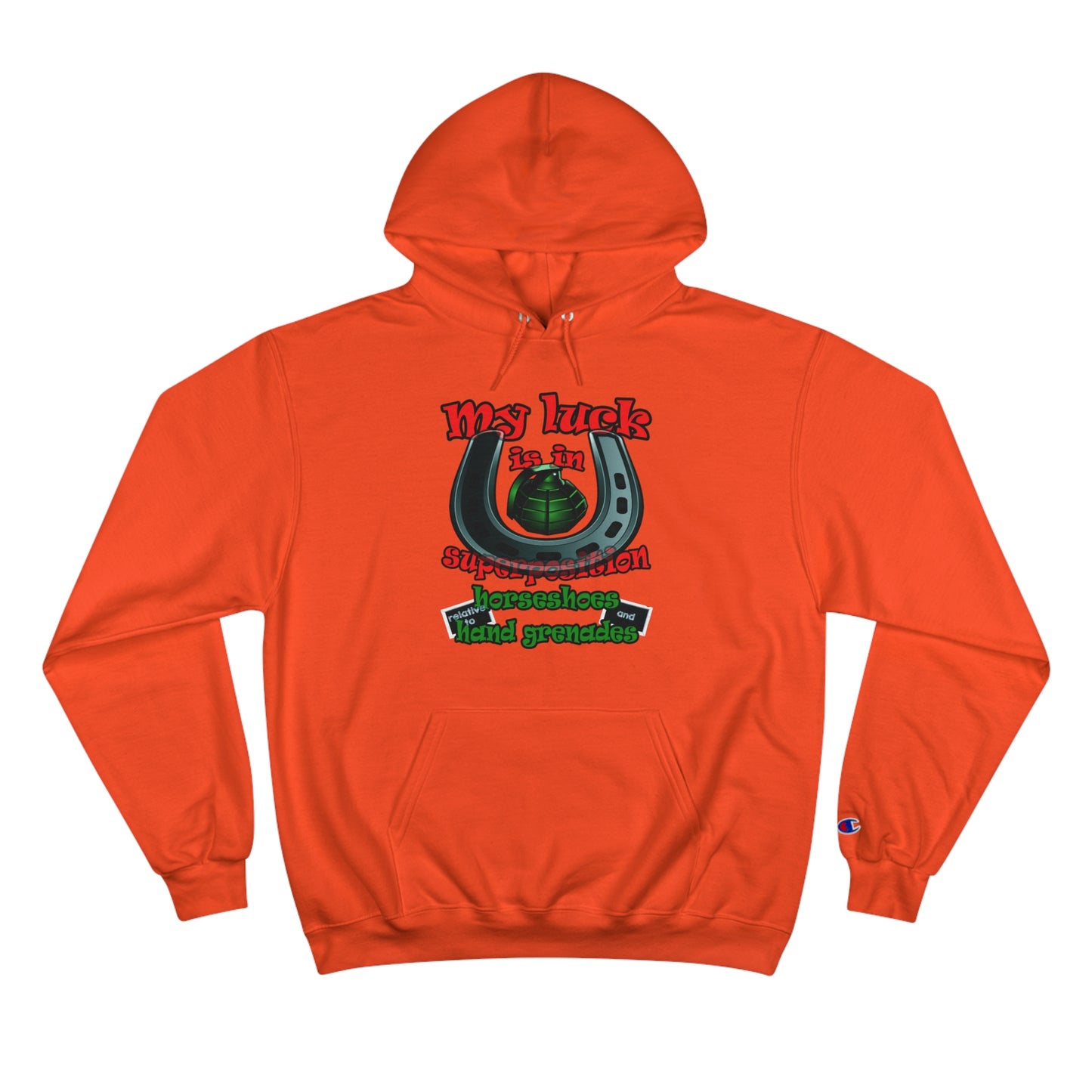 my luck - Champion Hoodie