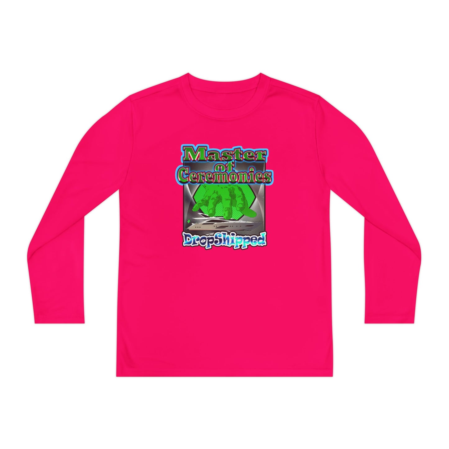 logo - Youth Long Sleeve Competitor Tee