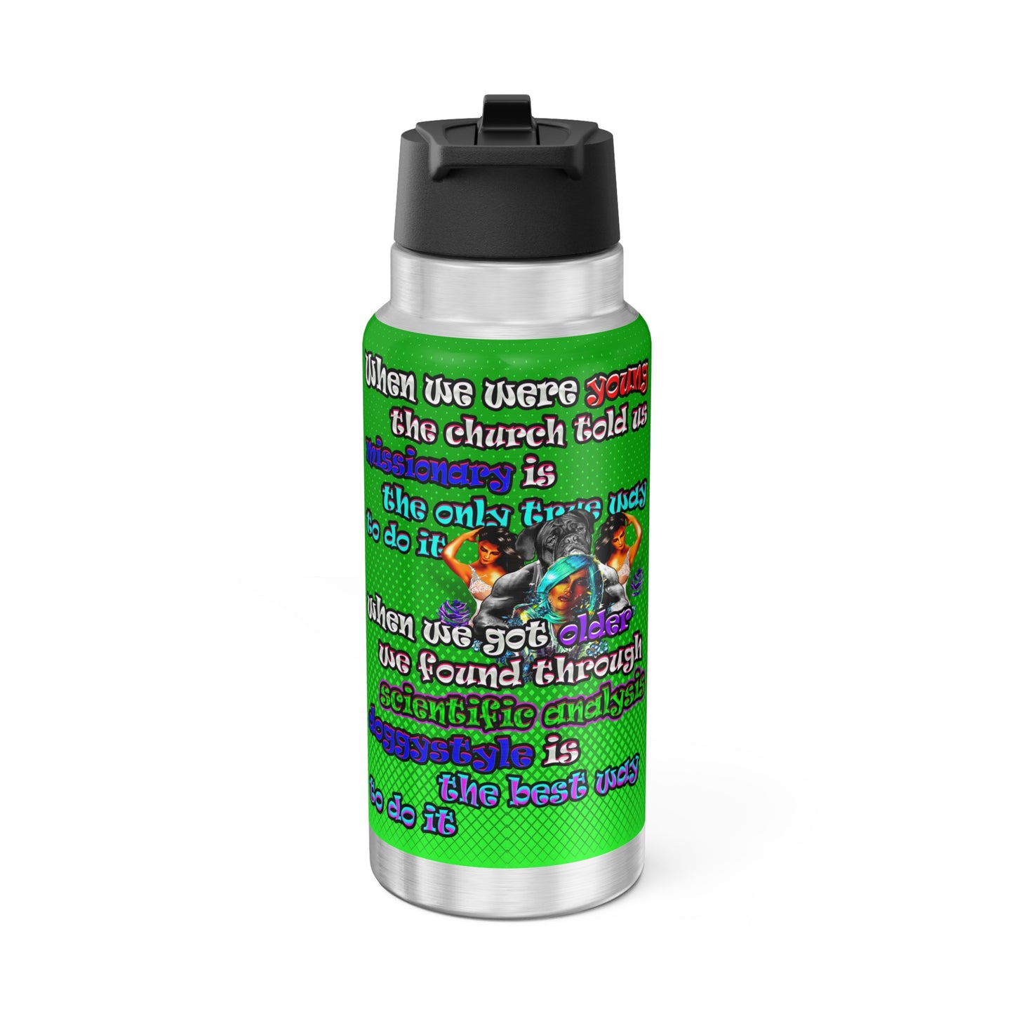doggystyle - Gator Tumbler, 32oz (logo green)