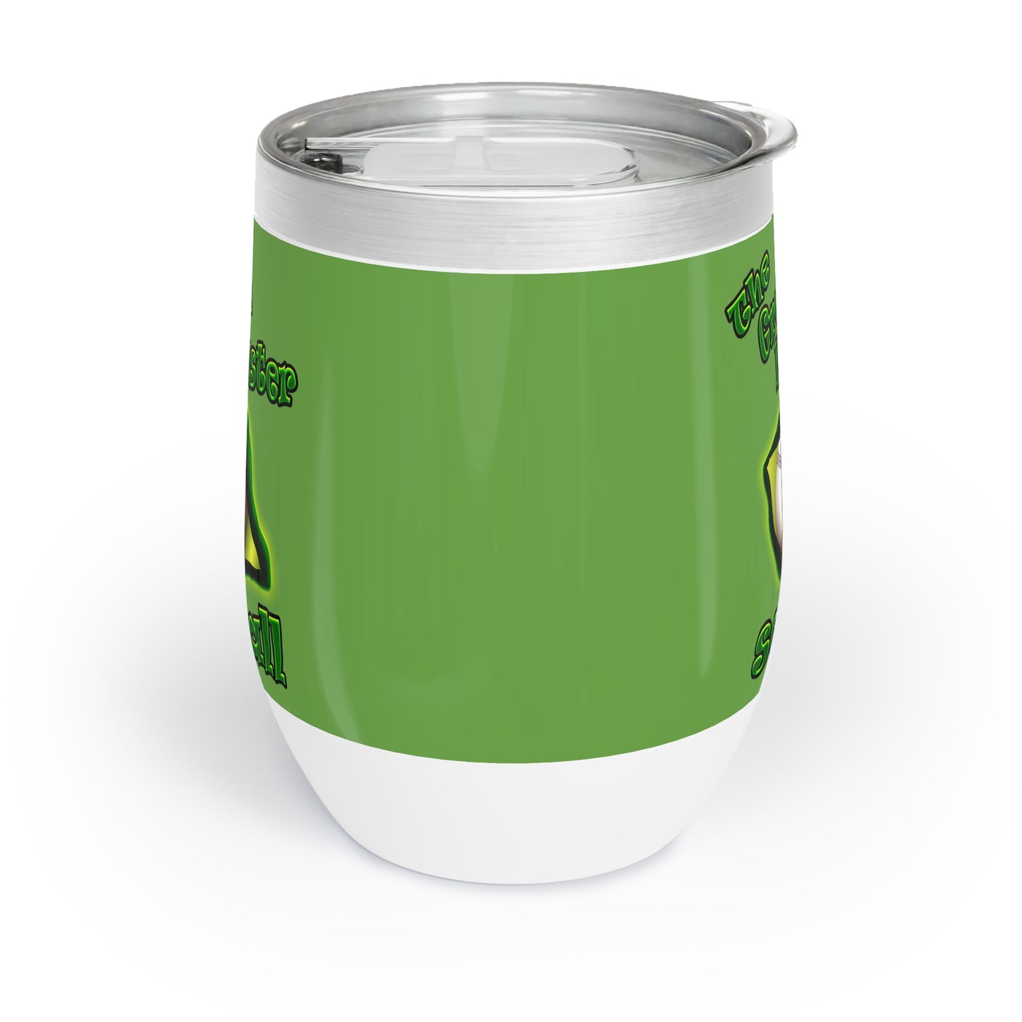 green monster - Chill Wine Tumbler (green)