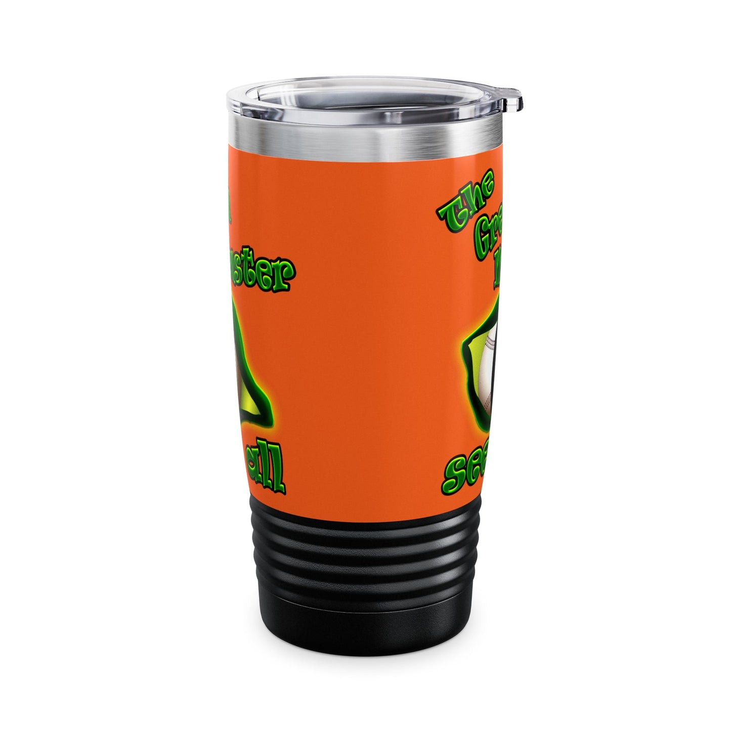 green monster - Ringneck Tumbler, 20oz (orange)