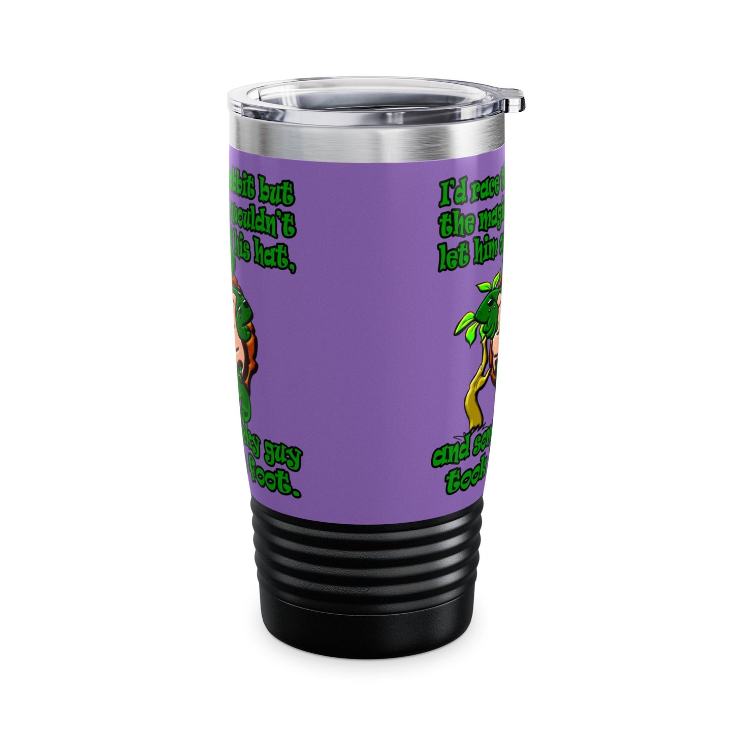 turtle race - Ringneck Tumbler, 20oz (light purple)