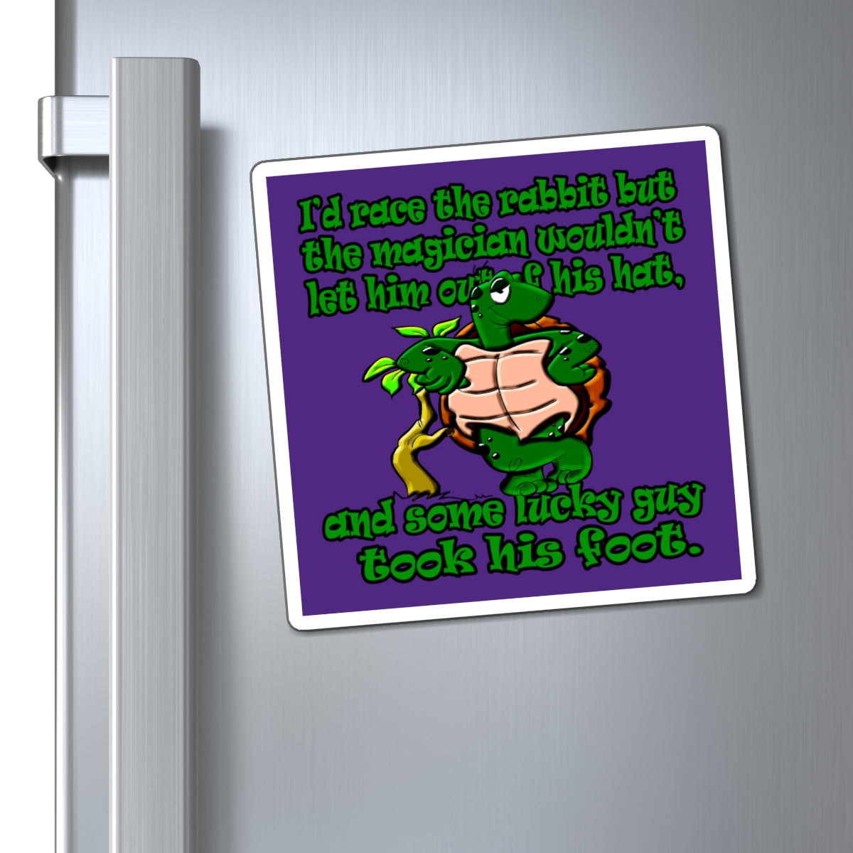 turtle race - Magnets - (purple)