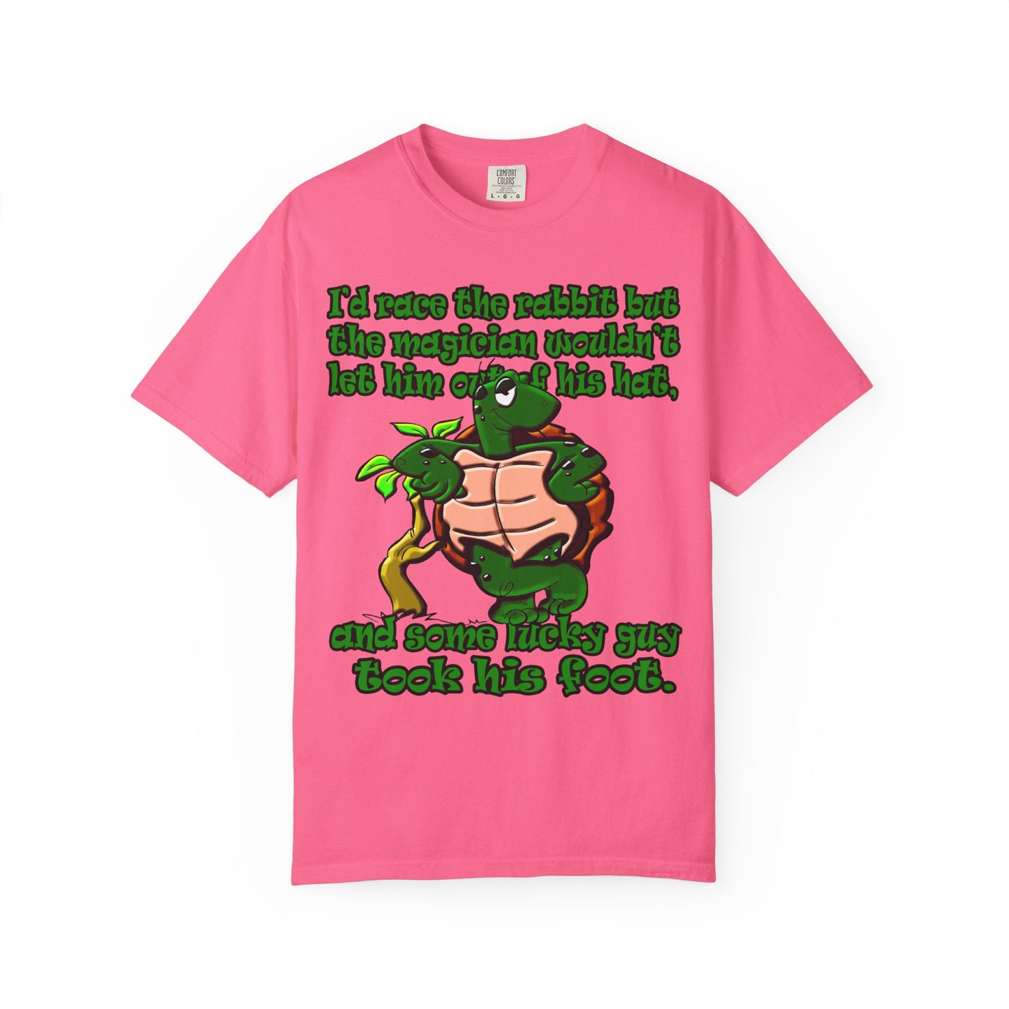 turtle race - Unisex Garment-Dyed T-shirt