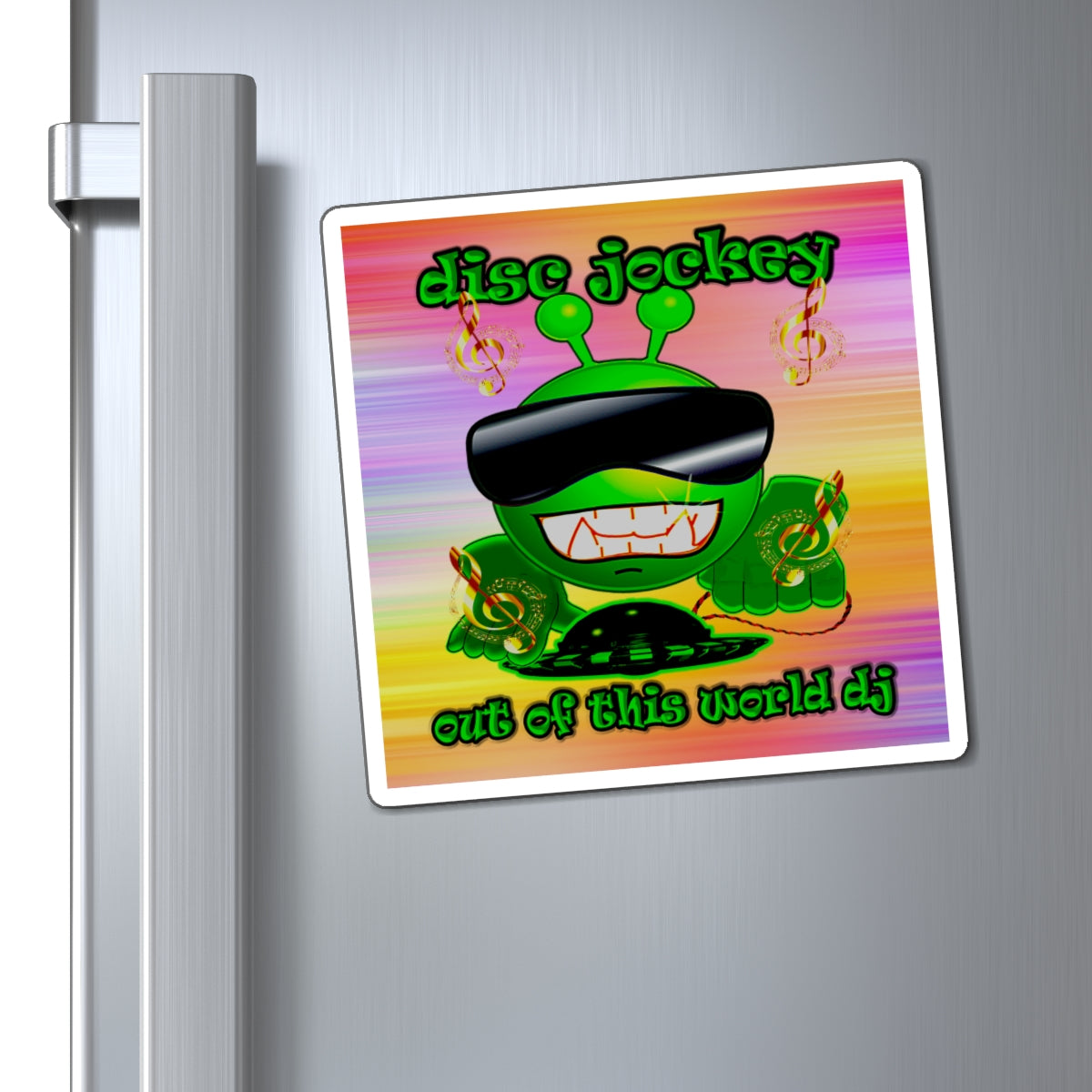 disc jockey - Magnets - (color blur)