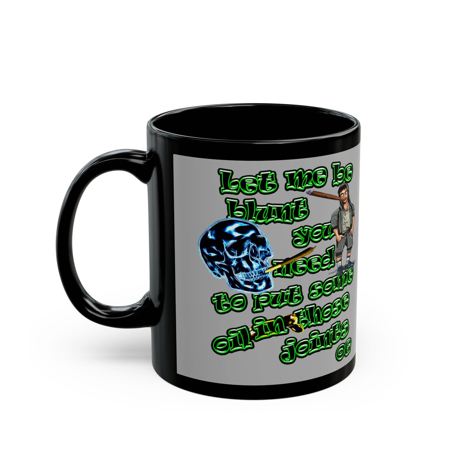 og - Black Mug (light grey)