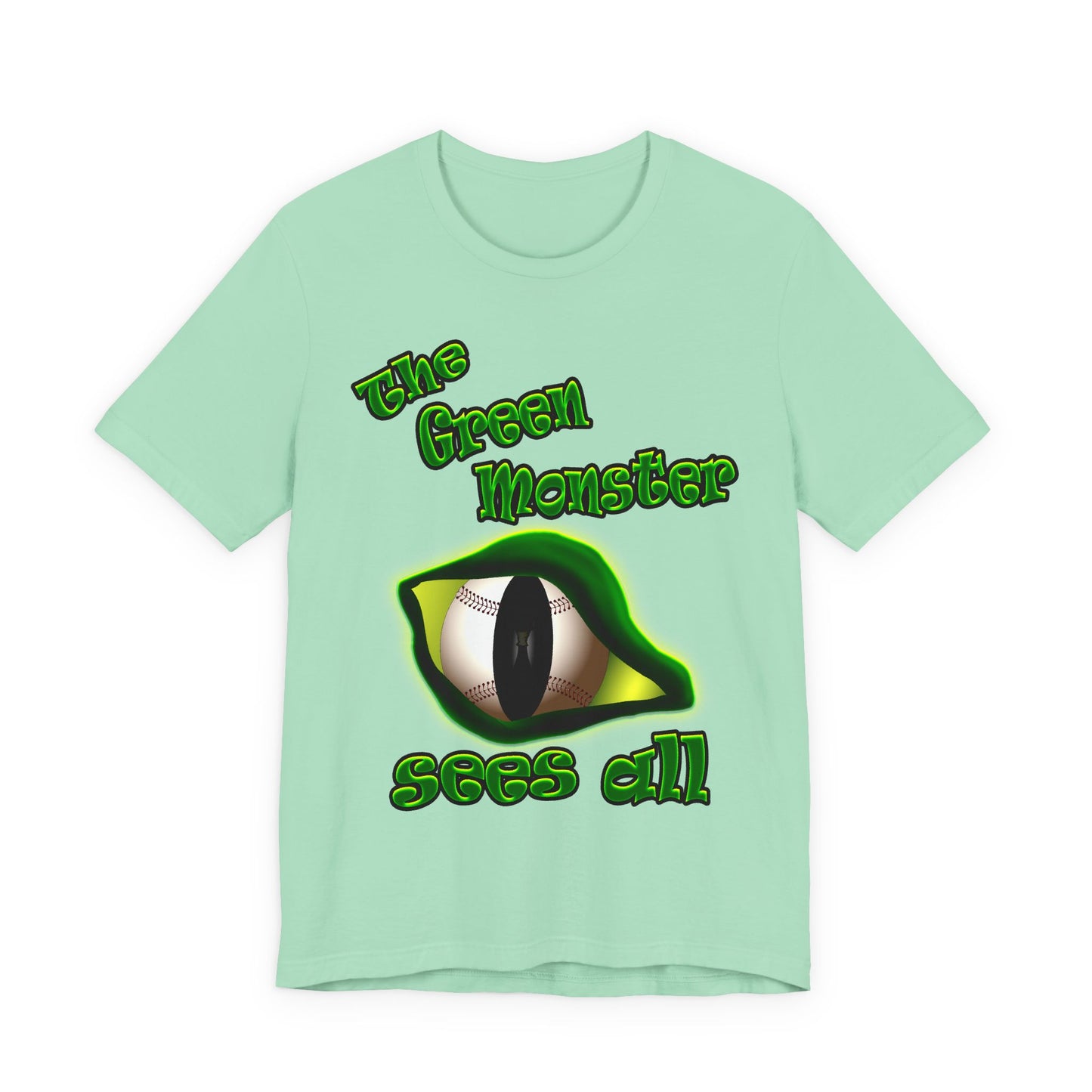 green monster - Unisex Jersey Short Sleeve Tee