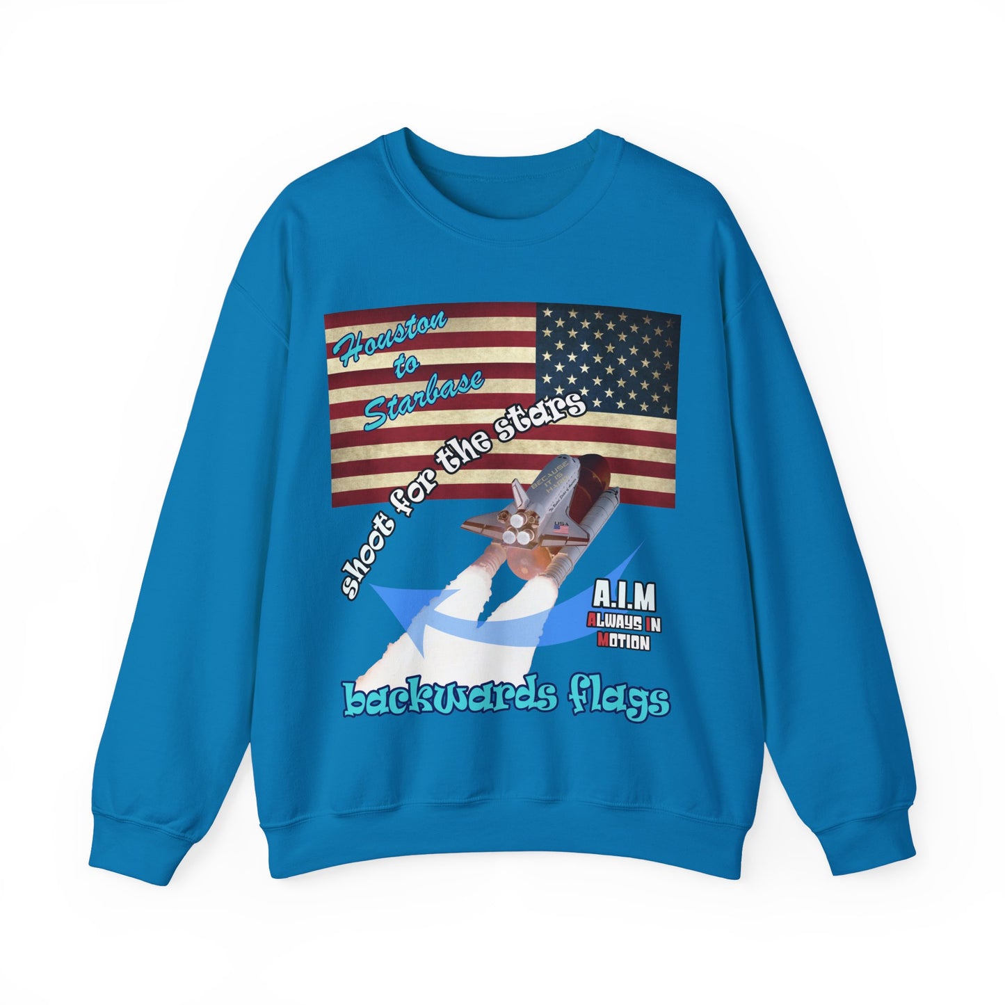 shoot for the stars - Unisex Heavy Blend™ Crewneck Sweatshirt