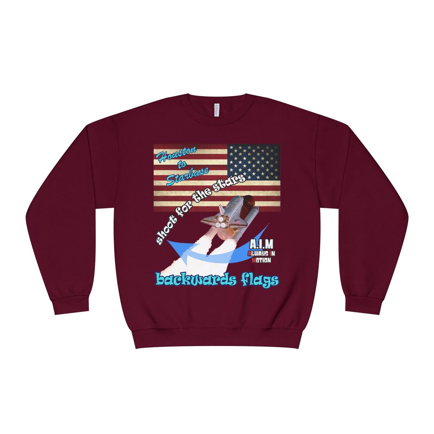 shoot for the stars - Unisex NuBlend® Crewneck Sweatshirt