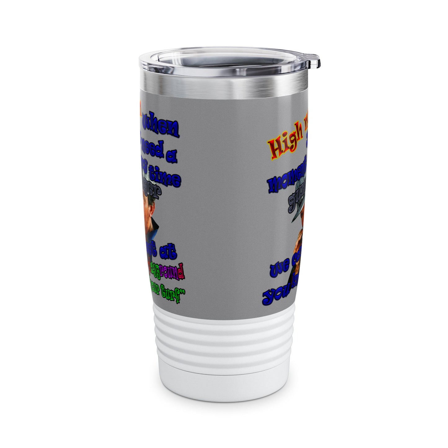 high noon - Ringneck Tumbler, 20oz (grey)