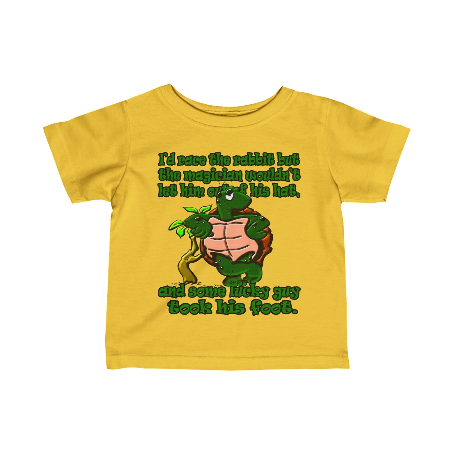 turtle race - Infant Fine Jersey Tee