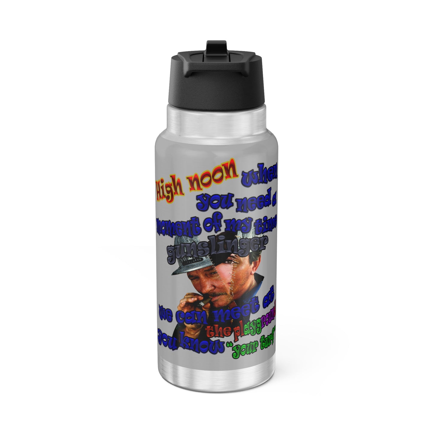 high noon - Gator Tumbler, 32oz (light grey)