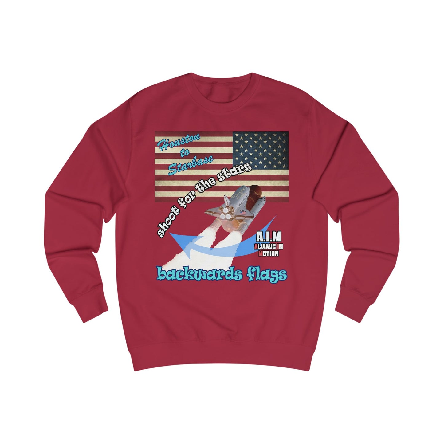 shoot for the stars - Men's Sweatshirt