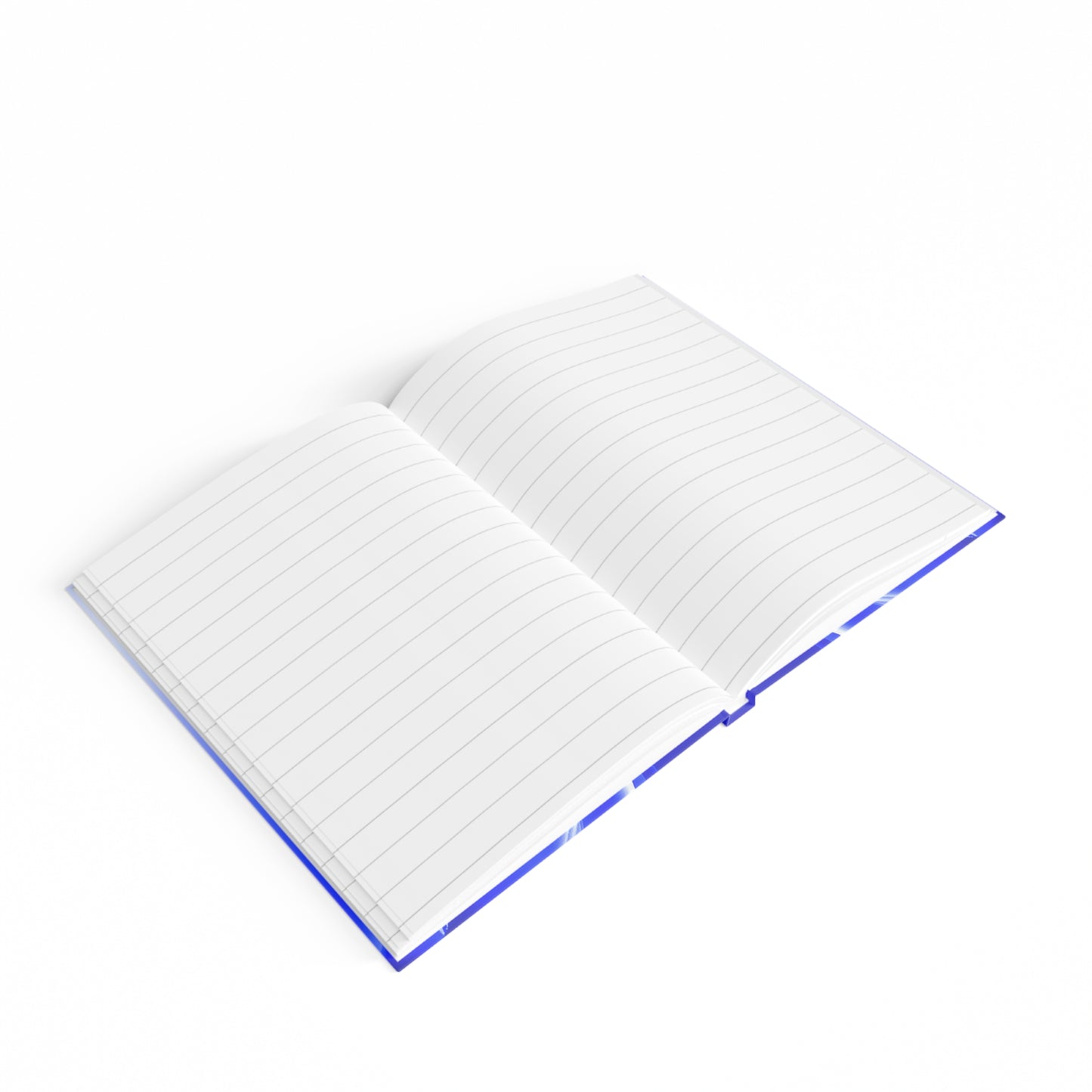 high noon - journal-lined (blue-white wave)