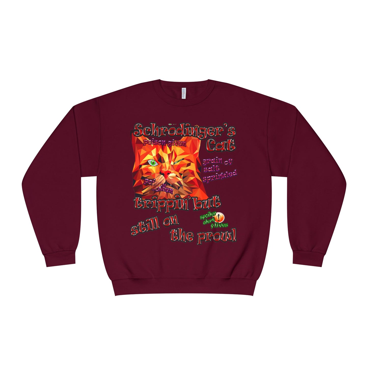 schrodinger's cat - Unisex NuBlend® Crewneck Sweatshirt